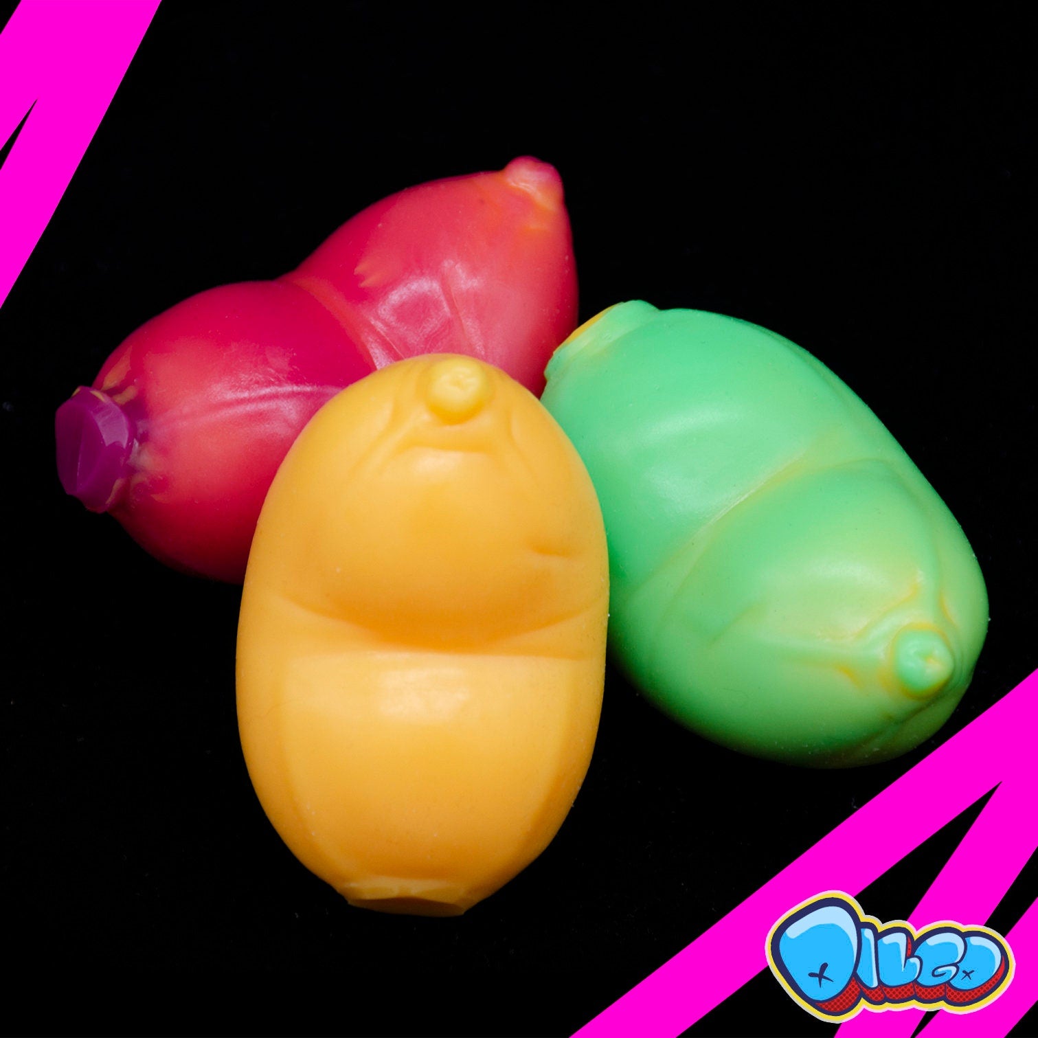 Set of 3 Kegel Eggs: The Bananegg by Dilgo Nom!